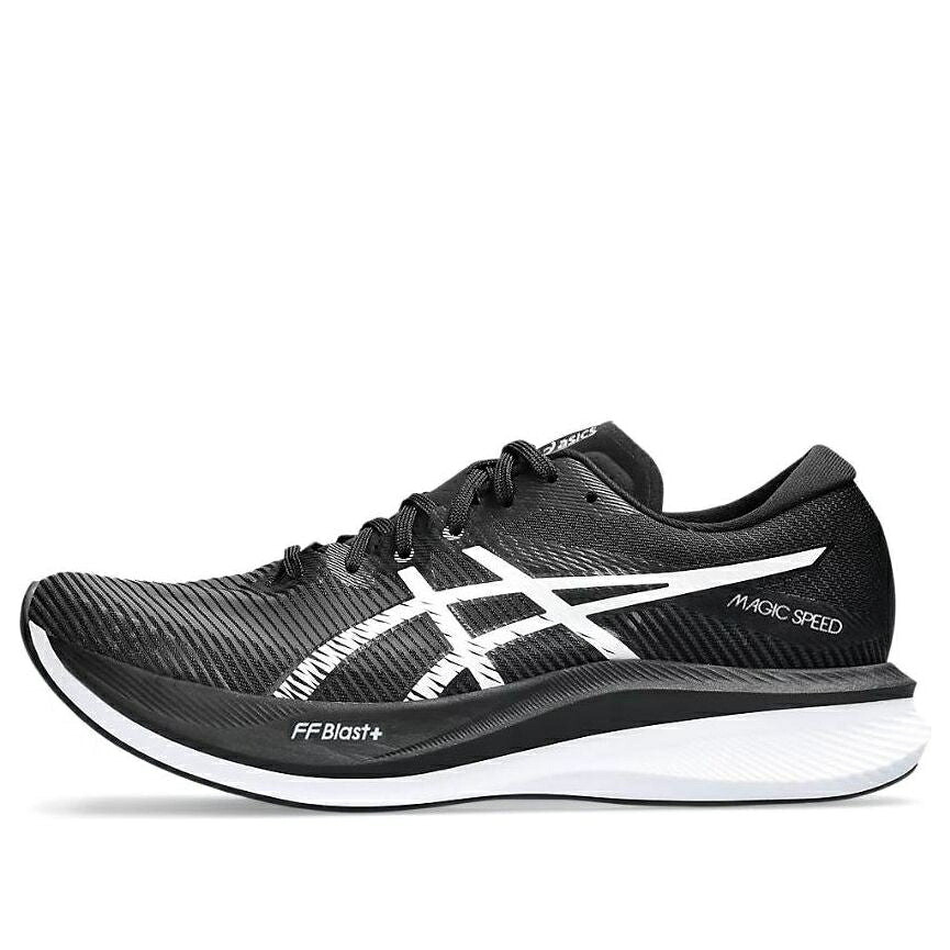 アシックス マジック スピード 黒色 ブラック 白色 ホワイト 'BLACK WHITE' スニーカー メンズ ASICS MAGIC SPEED 3 1011B703-001 / BLACK WHITE|スニケス