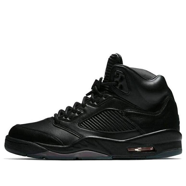 ナイキ ジョーダン 割り増し金 黒いこと 黒いこと \u0027TRIPLE BLACK\u0027 スニーカー メンズ JORDAN AIR 5 RETRO PREMIUM 881432-010 / TRIPLE BLACK