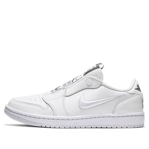 ナイキ ジョーダン 白いこと 白いこと 黒いこと 黒いこと \u0027WHITE\u0027 スニーカー レディース JORDAN (WMNS) AIR 1 RETRO LOW SLIP AV3918-101 / WHITE BLACK