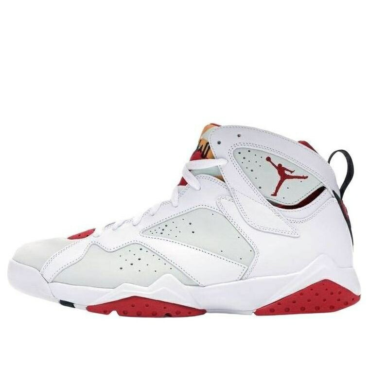 ナイキ ジョーダン 白色 ホワイト 赤 レッド HARE スニーカー メンズ JORDAN AIR 7 RETRO 2015 304775-125 / WHITE TRUE RED LGHT SLVR TRMLN