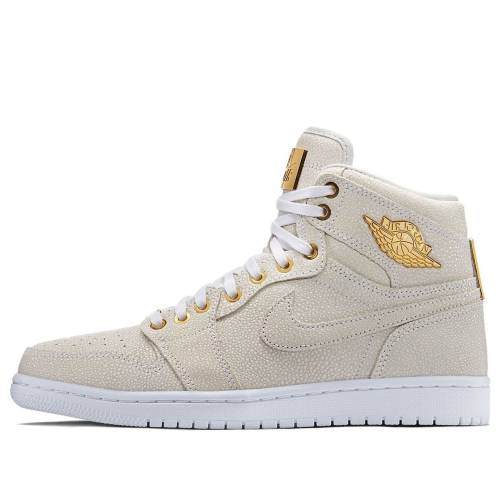 ナイキ ジョーダン ハイ 白色 ホワイト ゴールド 'PINNACLE' スニーカー メンズ JORDAN AIR 1 RETRO HIGH OG 705075-130 / WHITE WHITE MTLLC GOLD