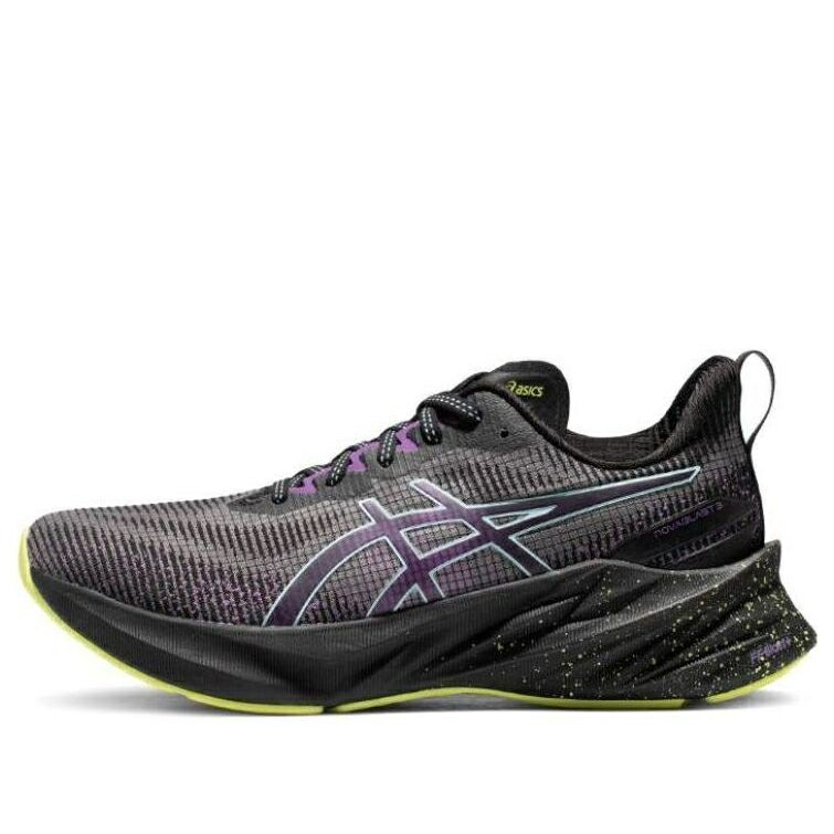 アシックス 黒いこと 黒いこと \u0027BLACK GRAPE\u0027 スニーカー レディース ASICS (WMNS) NOVABLAST 3 LE CYBER 1012B410-002 / BLACK CYBER GRAPE スニーカー-靴-レディース靴
