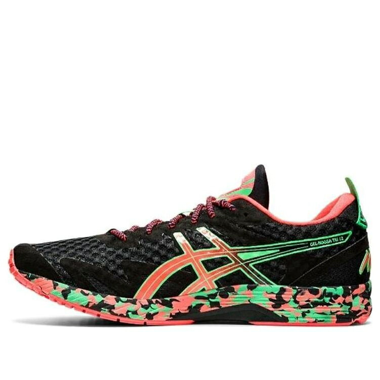 アシックス 黒色 ブラック 'CAMO CORAL' スニーカー メンズ ASICS GEL-NOOSA TRI 12 -BLACK 1011A673-001 / BLACK