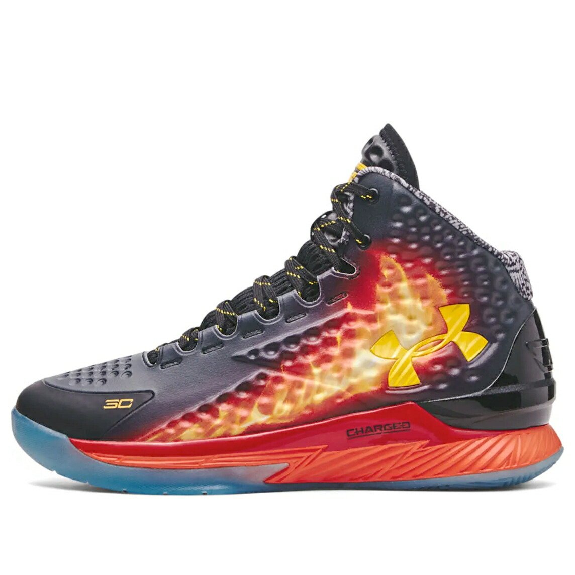 カリー 黒いこと 黒いこと 橙 オレンジ色 アンダーアーマー \u0027CURRY JAM\u0027 スニーカー メンズ UNDER ARMOUR UNDER ARMOUR CURRY 1 RETRO 3028138-001 / BLACK ORANGE