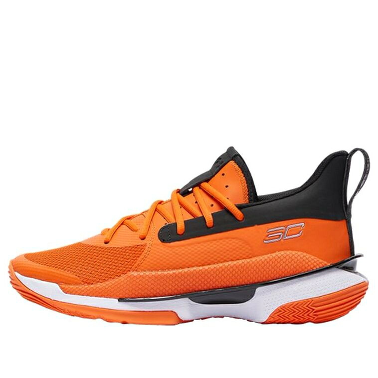 カリー 野球クラブ 橙 オレンジ色 黒いこと 黒いこと アンダーアーマー \u0027TEAM BLACK\u0027 スニーカー メンズ UNDER ARMOUR UNDER ARMOUR CURRY 7 TEAM ORANGE 3023838-803 / BLACK ORANGE