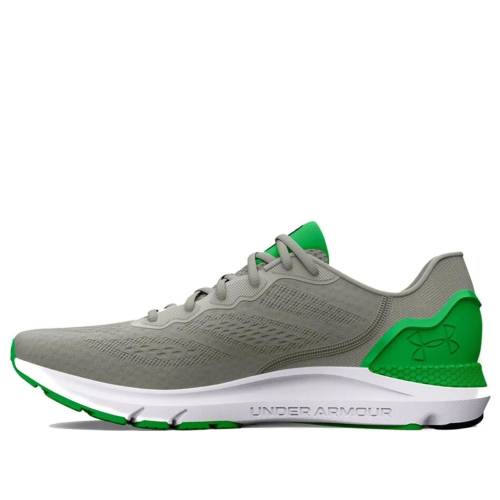 スニーカー 運動すること靴 薄墨色 薄墨色 緑 緑であること アンダーアーマー \u0027GREY GREEN\u0027 スニーカー メンズ UNDER ARMOUR UNDER ARMOUR HOVR SONIC 6 RUNNING SHOES 3026121-300 / GREY GREEN