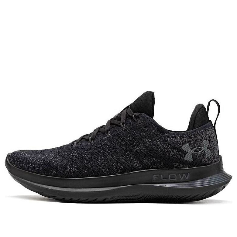 フローレス 黒色 ブラック アンダーアーマー TRIPLE BLACK スニーカー メンズ UNDER ARMOUR UNDER ARMOUR FLOW VELOCITI 3 3026117-001 / BLACK