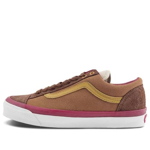 ヴァンズ バンズ 雄捻子 赤銅色 赤銅色 \u0027PEANUT BROWN\u0027 スニーカー メンズ VANS VAULT OG STYLE 36 LX BUTTER JELLY VN000C4RBRO / PEANUT BUTTER JELLY BROWN