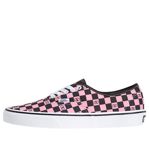 ヴァンズ バンズ オーセンティック サクラ色 \u0027CHECKERBOARD PINK\u0027 スニーカー メンズ VANS X VALENTINO AUTHENTIC GARAVANI VN000Z9A6X7 / CHECKERBOARD PINK