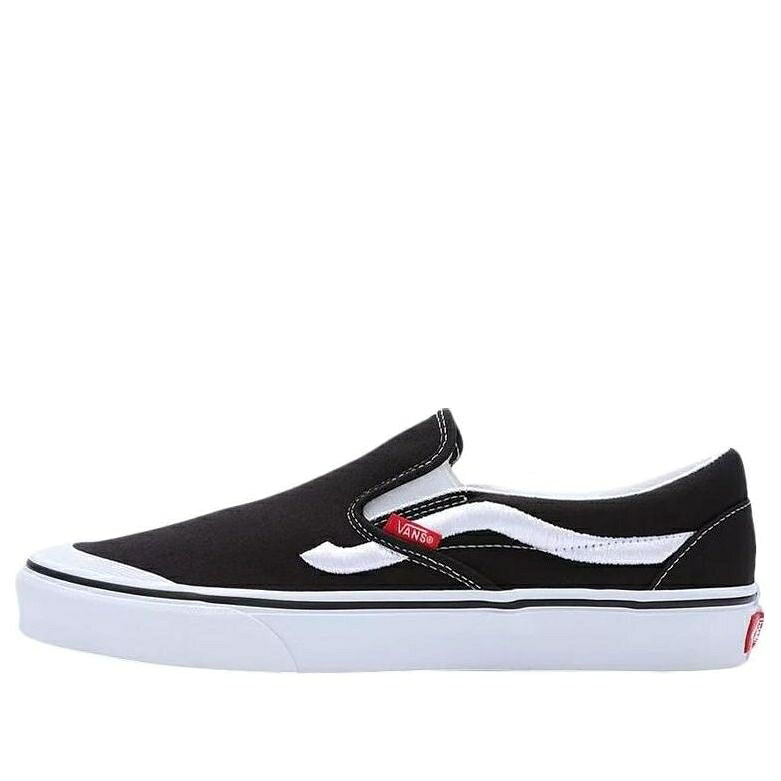 ヴァンズ バンズ 古典派音楽 スリッポン 黒いこと 黒いこと 白いこと 白いこと \u0027SIDESTRIPE BLACK\u0027 スニーカー メンズ VANS CLASSIC SLIP-ON 138 VN000BW36BT / BLACK TRUE WHITE