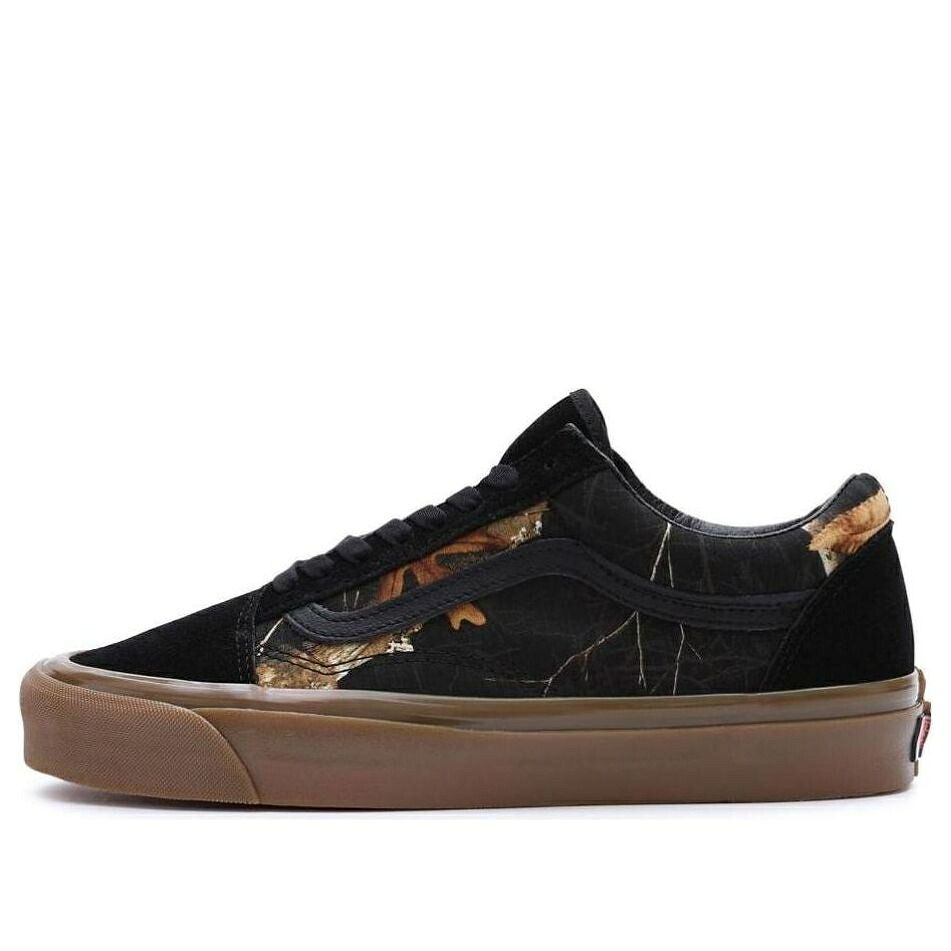 ヴァンズ バンズ スニーカー 運動靴 黒色 ブラック オールドスクール 'BLACK' スニーカー メンズ VANS REALTREE OLD SKOOL 36 DX SHOES VN0009QFB9M / BLACK｜スニケス 43,225円