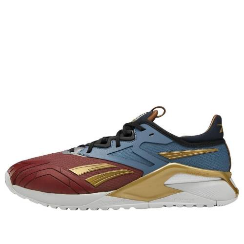 リーボック ナノ ディーシー コミックス 赤 レッド 青色 ブルー ゴールド WONDER WOMAN スニーカー メンズ REEBOK NANO X2 X DC COMICS HQ4585 / TERRA RED BRAVE BLUE MATTE GOLD
