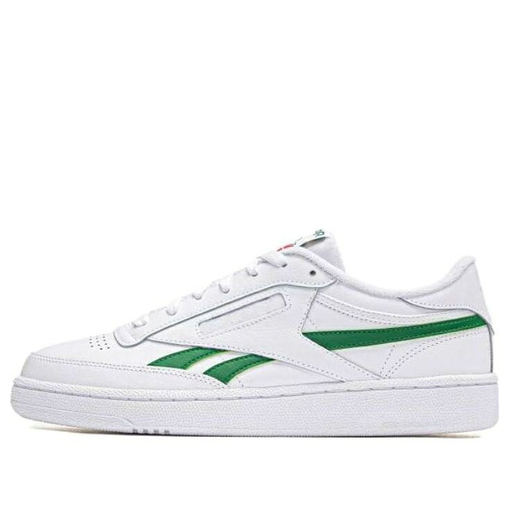 リーボック 野球クラブ 白いこと 白いこと 緑 緑であること \u0027WHITE GREEN\u0027 スニーカー メンズ REEBOK CLUB C REVENGE 100032882 / WHITE GREEN メンズ靴-靴-スニーカー