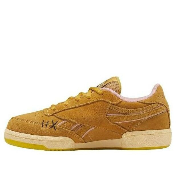 リーボック クラブ 茶色 ブラウン & 'JERRY' ジュニア キッズ REEBOK (PS) X TOM JERRY CLUB C REVENGE LOW J FW4646 / BROWN ベビー マタニティ スニーカー