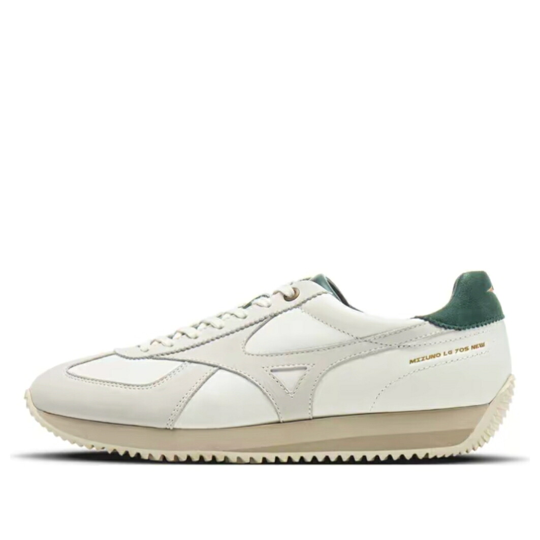 ミズノ クリーム ベージュ 緑 グリーン 'CREAM GREEN' スニーカー メンズ MIZUNO LG 70S D1GH250903 / CREAM BEIGE GREEN|スニケス