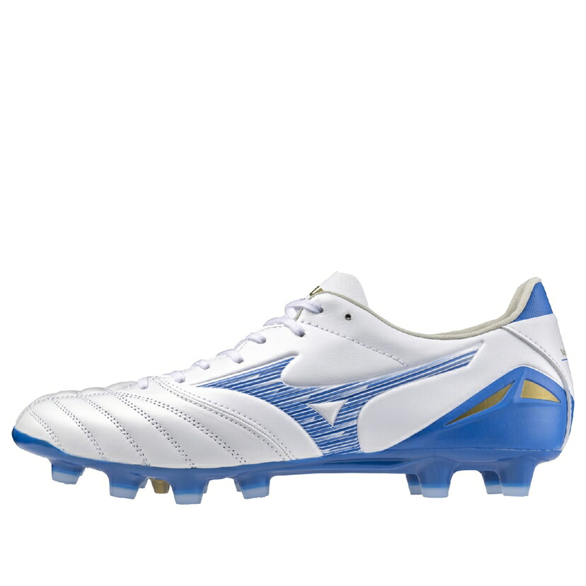 ミズノ ネオ 労働者階級 レーザ 白いこと 白いこと 青碧 青碧 \u0027WHITE BLUE\u0027 スニーカー メンズ MIZUNO MORELIA NEO IV PRO LASER P1GA243425 / WHITE LASER BLUE