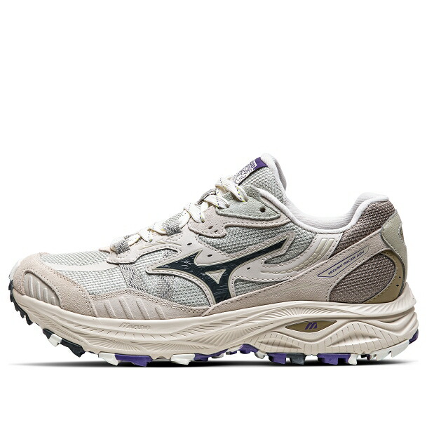 ミズノ 白色 ホワイト 灰色 グレー 紫 パープル OFF PURPLE スニーカー メンズ MIZUNO RACER ADV WHITE D1GH241206 / OFF WHITE GREY PURPLE