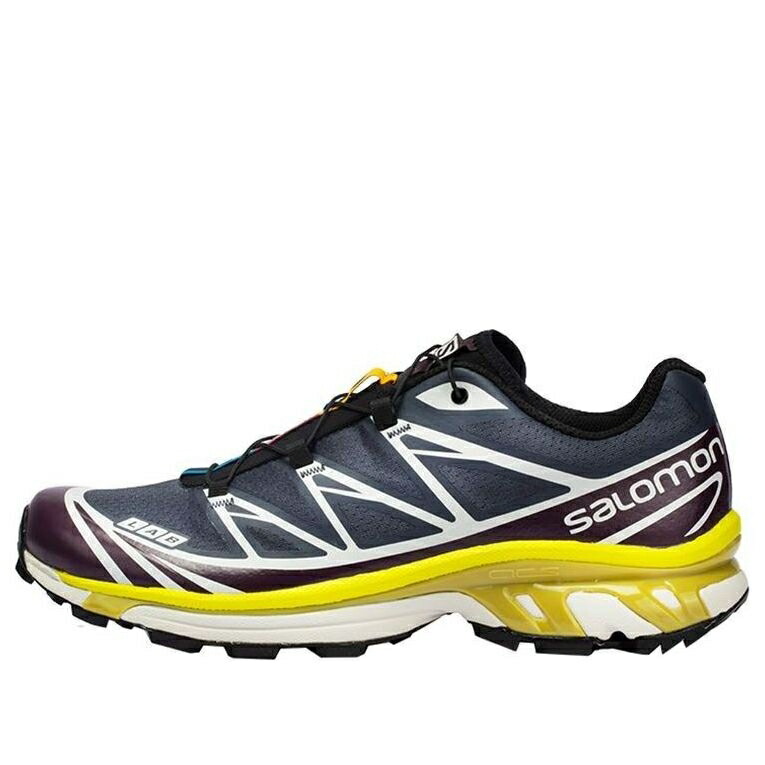 サロモン 紫 パープル 黒いこと 黒いこと \u0027BLACK YELLOW\u0027 スニーカー メンズ SALOMON XT-6 TRAIL PURPLE 410864 / BLACK