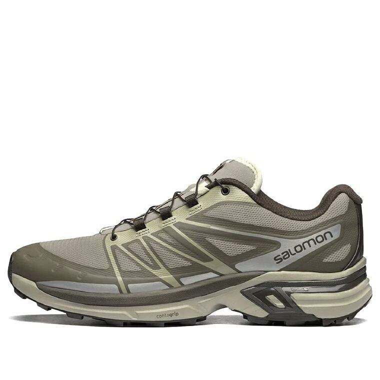 サロモン 緑 グリーン オリーブ ベージュ 'OLIVE BEIGE' スニーカー メンズ SALOMON XT-WINGS 2 GREEN 417615 / OLIVE GREEN BEIGE