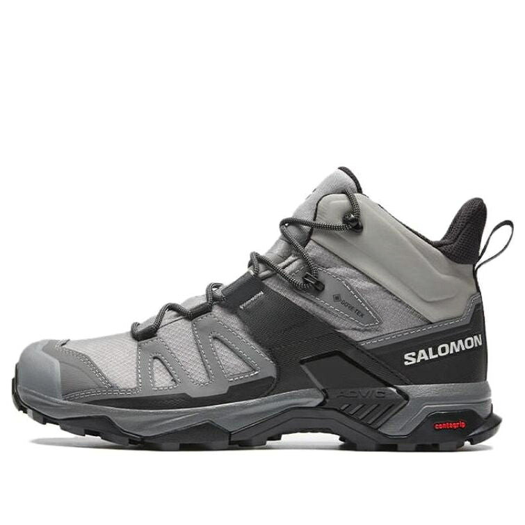 サロモン ウルトラ ミッド 薄墨色 薄墨色 黒いこと 黒いこと \u0027GREY\u0027 スニーカー メンズ SALOMON X ULTRA 4 MID GTX 474542 / GREY BLACK