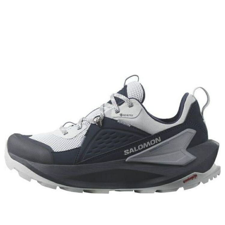 サロモン パール 炭素 青味 青み \u0027CARBON BLUE\u0027 スニーカー レディース SALOMON (WMNS) ELIXIR GTX PEARL 472963 / L47296300 CARBON PEARL BLUE FLINT STONE