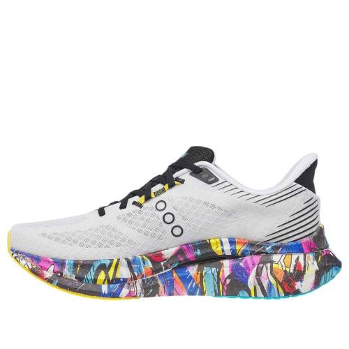 サッカニー スピード 白色 ホワイト 黒色 ブラック 'WHITE BLACK' スニーカー レディース SAUCONY (WMNS) BERLIN ENDORPHIN SPEED 5 S11007-209 / WHITE BLACK MULTICOLOR