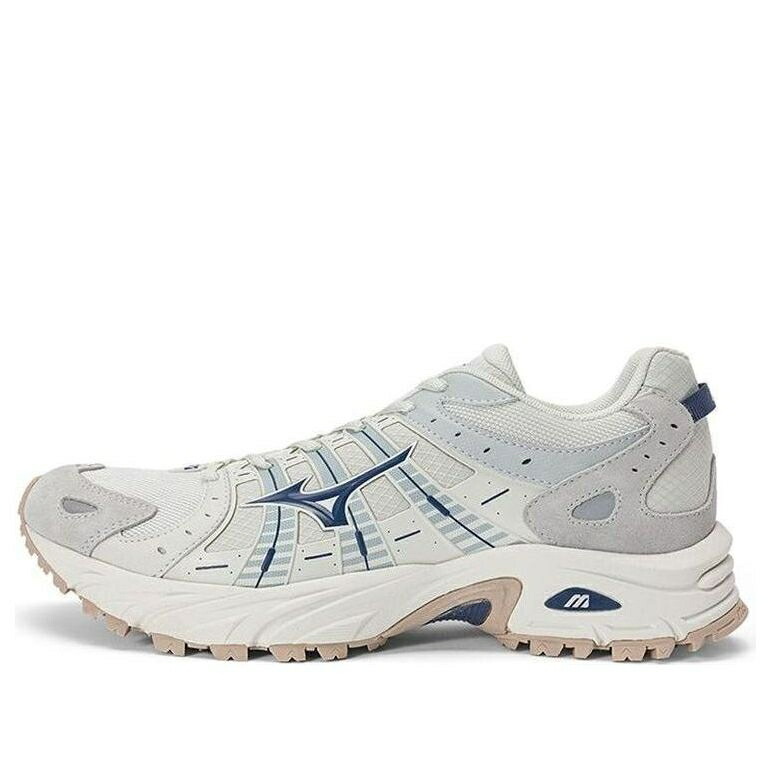 ミズノ ウェーブ ウェイブ 白色 ホワイト 青色 ブルー 'WHITE' スニーカー メンズ MIZUNO WAVE RIDER 10 D1GH222803 / WHITE TAN BLUE