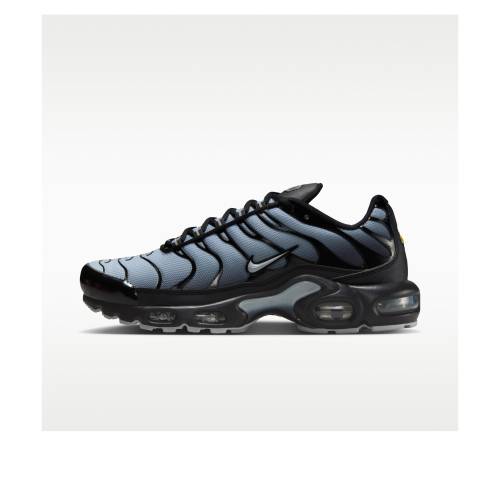 ナイキ マックス 黒色 ブラック 銀色 シルバー 灰色 グレー エアマックスプラス 'WOLF GREY' スニーカー レディース NIKE (WMNS) AIR MAX PLUS IO0657-001 / BLACK METALLIC SILVER WOLF GREY|スニケス