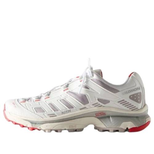 サロモン 白いこと 白いこと \u0027KITHMAS\u0027 スニーカー メンズ SALOMON X KITH XT-4K 477718 / BRIGHT WHITE ASHES OF ROSES