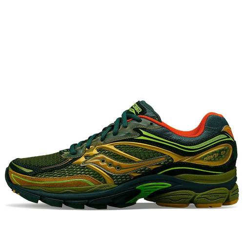 サッカニー 緑 緑であること 橙 オレンジ色 \u0027STARCOW\u0027 スニーカー メンズ SAUCONY PROGRID OMNI 9 S70869-1 / GREEN ORANGE