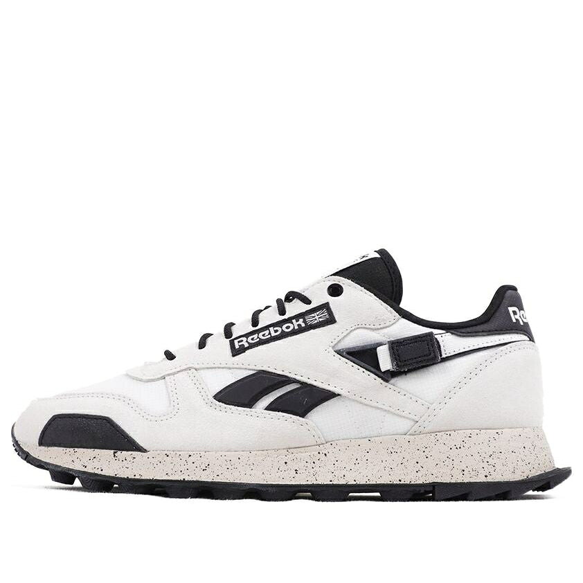 リーボック クラシック レザー 白色 ホワイト ピュア 黒色 ブラック 'WINTERIZED GREY' スニーカー メンズ REEBOK CLASSIC LEATHER - WHITE PURE 100074286 / WHITE BLACK|スニケス