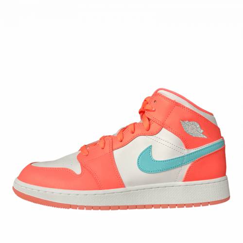 カジュアル Mid クリムゾン ミッド エアジョーダン スニーカー キッズ ジュニア スニーカー Mid ナイキ ファッション バスケットボール Nike 1 Gs Basketball Shoes Sneakers Crimson Pulse スニケス