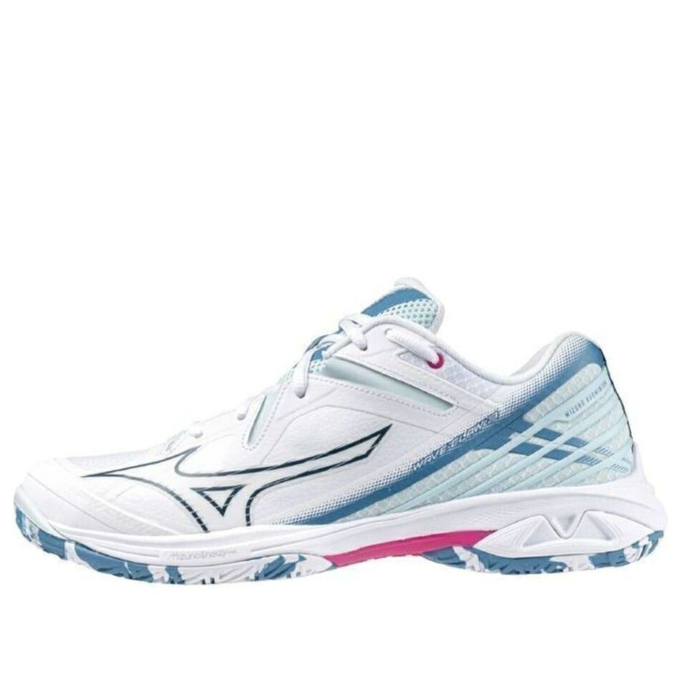 ミズノ 縮くれる ウェイブ 白いこと 白いこと 青味 青み \u0027WHITE BLUE\u0027 スニーカー メンズ MIZUNO WAVE CLAW 3 WIDE SAILOR 71GA244321 / WHITE BLUE
