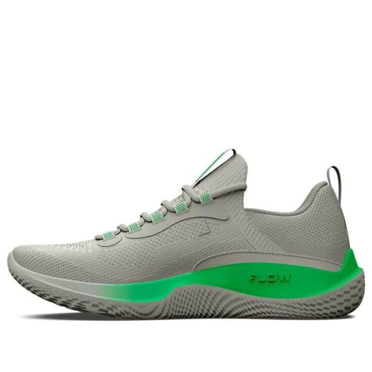 フローレス ダイナミック 緑 グリーン 灰色 グレー アンダーアーマー 'WHITE SCREEN' スニーカー メンズ UNDER ARMOUR UNDER ARMOUR FLOW DYNAMIC CLAY GREEN 3026106-300 / GREY GREEN|スニケス