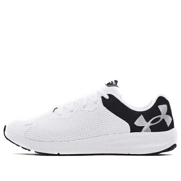白いこと 白いこと 黒いこと 黒いこと アンダーアーマー \u0027WHITE\u0027 スニーカー メンズ UNDER ARMOUR UNDER ARMOUR CHARGED PURSUIT 2 BL 3024138-103 / WHITE BLACK