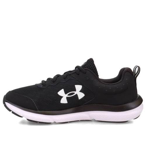 スニーカー 運動すること靴 黒いこと 黒いこと 白いこと 白いこと アンダーアーマー \u0027BLACK WHITE\u0027 スニーカー レディース UNDER ARMOUR (WMNS) UNDER ARMOUR ASSERT 9 RUNNING SHOES 3026180-001 / BLACK WHITE