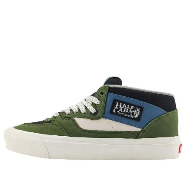 ヴァンズ バンズ ハーフ 緑 グリーン 青色 ブルー ハーフキャブ 'GREEN BLUE' スニーカー メンズ VANS HALF CAB 33 DX VN0007NN448 / GREEN BLUE