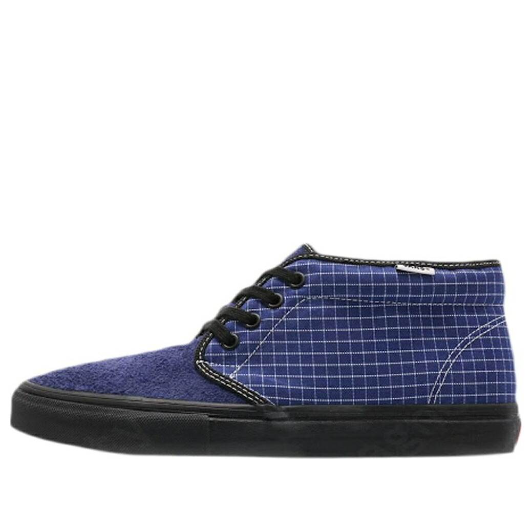 ヴァンズ バンズ チャッカ 青み 青色 黒いこと 黒いこと \u0027TRUE BLUE\u0027 スニーカー メンズ VANS X STARCOW CHUKKA LX VN0A3QOFRFO / TRUE BLUE BLACK