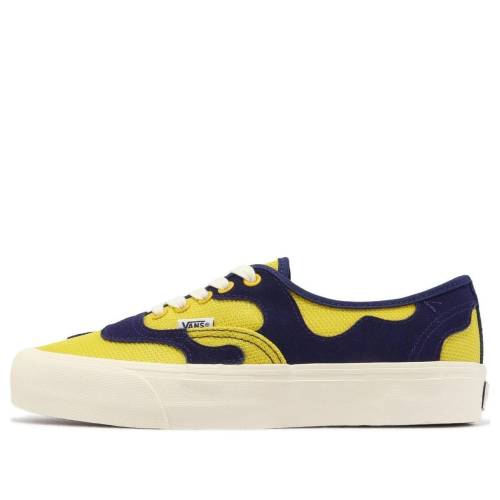 ヴァンズ バンズ オーセンティック 青味 青色 黄味がかった 黄み \u0027BLUE YELLOW\u0027 スニーカー メンズ VANS UA AUTHENTIC VR3 PW LX VN0005WQBLU / BLUE YELLOW
