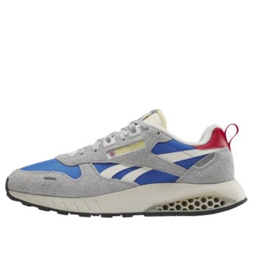 リーボック クラシック レザー 灰色 グレー 青色 ブルー 'GREY' スニーカー メンズ REEBOK CLASSIC LEATHER HEXALITE 100074406 / GREY BLUE