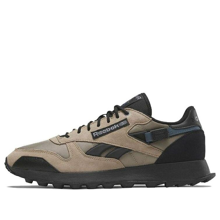 リーボック 古典派音楽 なめし革 ベージュ 青み 青色 \u0027BOULDER BEIGE\u0027 スニーカー メンズ REEBOK CLASSIC LEATHER 100025108 / BOULDER BEIGE HOOPS BLUE