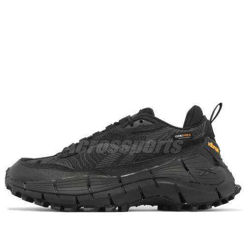 リーボック ジグ ピュア コア 黒色 ブラック 灰色 グレー 2.5 BLACK GREY スニーカー メンズ REEBOK ZIG KINETICA EDGE PURE 100034216 / CORE BLACK PURE GREY CORE BLACK