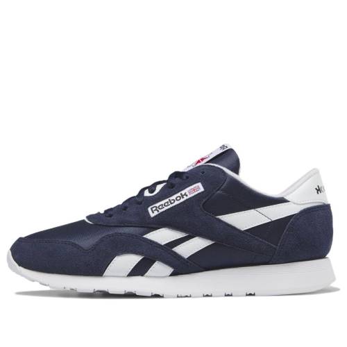 リーボック クラシック ナイロン 紺色 ネイビー 白色 ホワイト 'VECTOR NAVY' スニーカー メンズ REEBOK CLASSIC NYLON GY7234 / VECTOR NAVY FOOTWEAR WHITE|スニケス