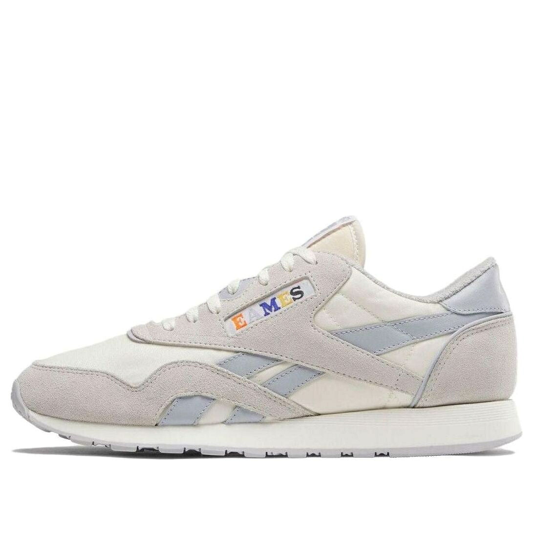 リーボック 古典派音楽 ナイロン 薄墨色 薄墨色 \u0027CHALK\u0027 スニーカー メンズ REEBOK CLASSIC NYLON X EAMES 100072105 / CHALK COLD GREY 1 COLD GREY 2