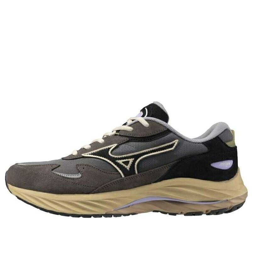 ミズノ 縮くれる ウェイブ 黒いこと 黒いこと \u0027QUIET MAGNET\u0027 スニーカー メンズ MIZUNO WAVE RIDER B SHADE BLACK D1GA330914 / QUIET SHADE BLACK MAGNET メンズ靴-スニーカー-靴