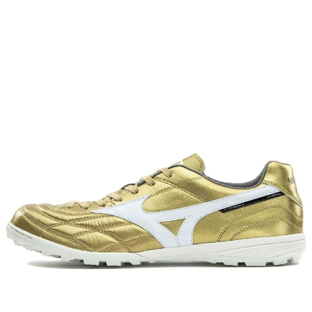ミズノ ターフ ゴールド 白色 ホワイト 'GOLD WHITE' スニーカー メンズ MIZUNO MORELIA UL TF TURF JAPAN Q1GB211150 / GOLD WHITE