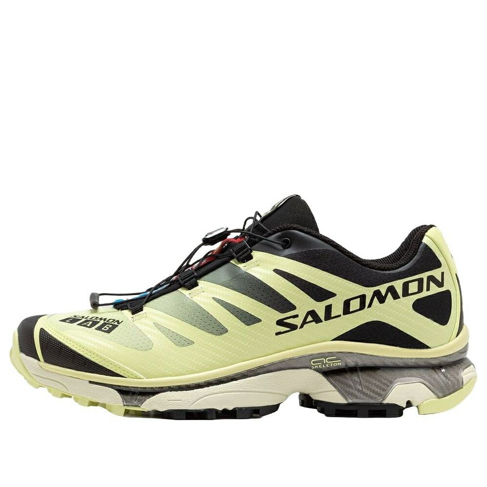 サロモン ライム 黒色 ブラック GREEN LIME スニーカー メンズ SALOMON XT-4 SUNNY 474445 / SUNNY LIME BLACK TRANSPARENT