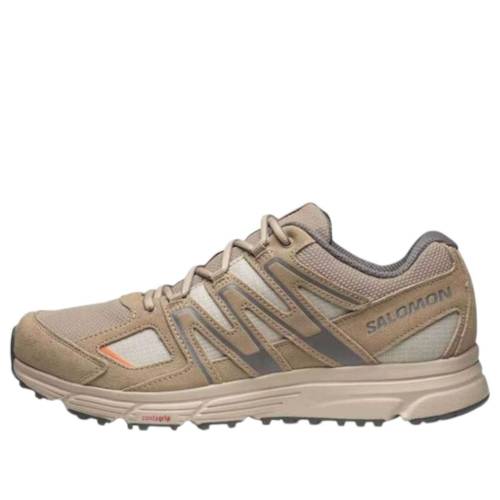 サロモン スエードクロス スウェード 薄墨色 シメント 自然的 \u0027CEMENT NATURAL\u0027 スニーカー メンズ SALOMON X-MISSION 4 SUEDE 474378 / CEMENT NATURAL PLUM KITTEN