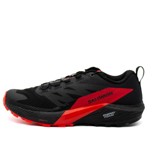 サロモン 黒いこと 黒いこと 赤 赤いこと \u0027BLACK RED\u0027 スニーカー メンズ SALOMON SENSE RIDE 5 472143 / L47214300 BLACK RED スニーカー-メンズ靴-靴