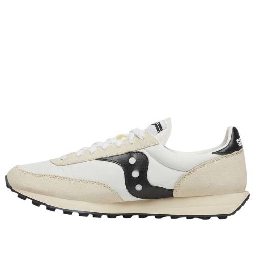 サッカニー トレーナー 白色 ホワイト 黒色 ブラック WHITE BLACK スニーカー メンズ SAUCONY TRAINER 80 S70884-9 / WHITE BLACK